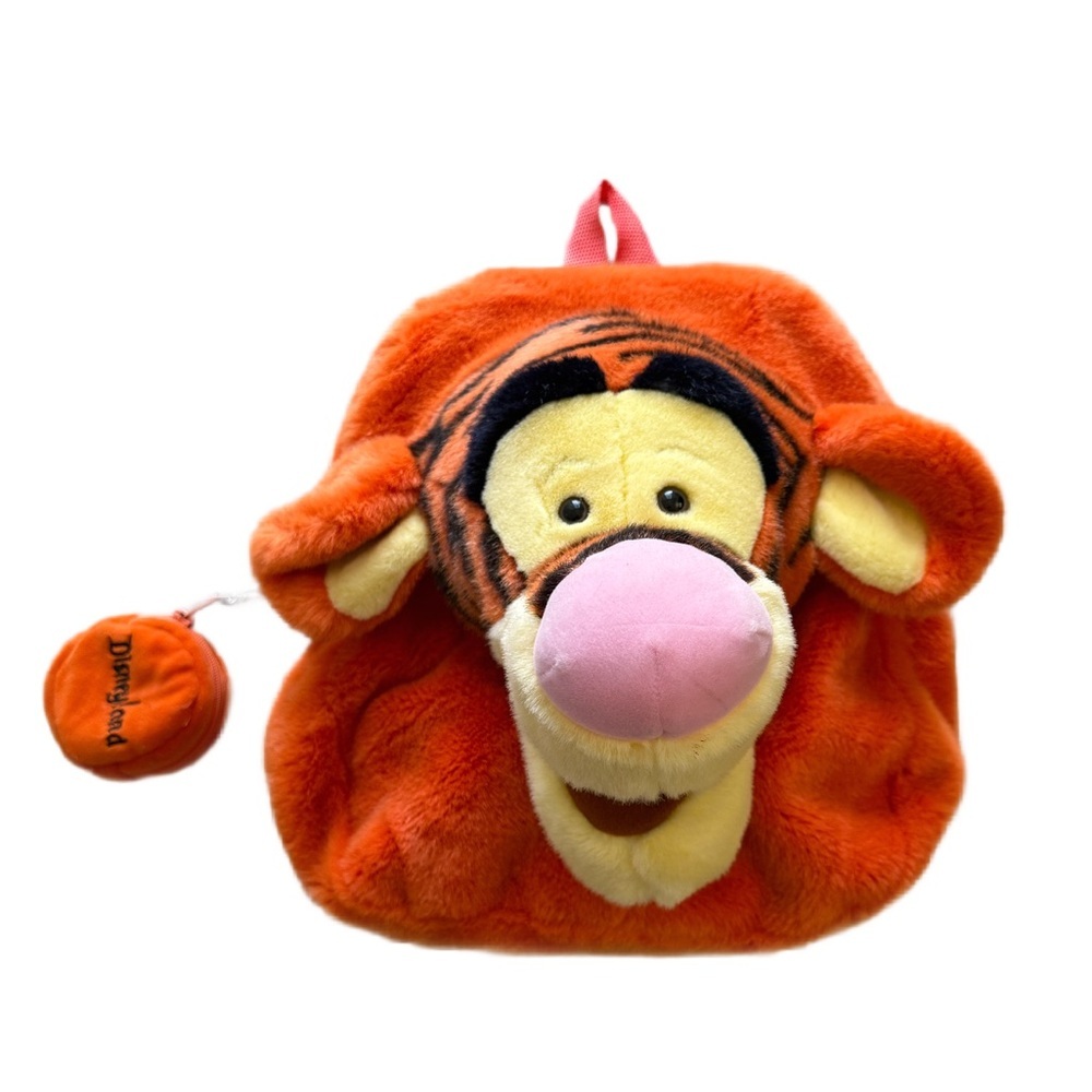 Disney Tigger Plush Backpack Orange Disneyland park